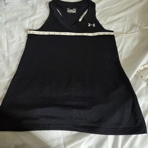 Under Armour Women's SM Black Tank Tops (QUANTITY OF TWO) to be sold together.